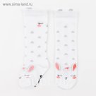 Гольфы детские Крошка Я "Зайка" 8-10 см, белый
