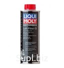 LIQUI MOLY Сверхлипкий жидкий синтетический состав для пропитки пористых фильтрующих материалов для улучшения улавливания пыли, 0,5л.
