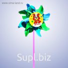 Ветерок с фольгой «Привет», собачка, 36 см