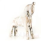 Light horse in rustic style
