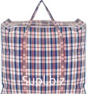 Shopping bag duffel bag 600x600x150mm, checkered