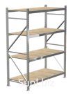 Стеллаж MS Pro 2500х1200х600, 4 яруса, ДСП