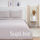 Комплект постельного белья LoveLife 1.5 сп Beige line 143*215 см, 150*230 см, 50*70 см -2 шт,страйп-сатин,100%п/э