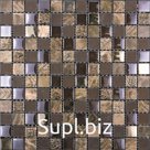 Мозаика микс стеклянная и каменная Natural BDA-2301Inka стекло,мрам,аглом,беж,корич,микс,29.8x29.8