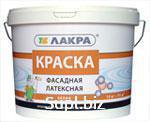 Краска латексная фасадная Лакра, 6,5 кг