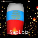 Фонарь желаний «Слава России», триколор