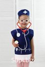 Set "Medic" of 4 items: cape, cap, stethoscope, glasses Item: 81817