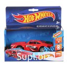 Машина металлическая инерционная "Hot wheels спорткар" 12 см, со светом и звуком арт.1911C160-R