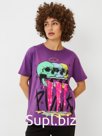 Майка женская, цвет фиолетовый 
AW23-FUZ1001