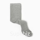 Колготки детские махровые Крошка Я BASIC 86-92 см, серый