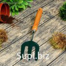 Вилка посадочная, длина 33 см, деревянная ручка