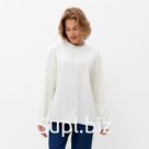 Лонгслив женский MINAKU: Basic line, цвет экрю, размер 42