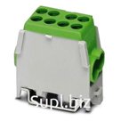 Ответвительный зажим магистрали UDB 2x25/16 GN 1-полюсный, 101А, сечение 1,5...25мм² 1-полюсный, 101А, сечение 1,5...25мм²