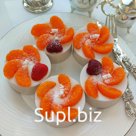 Подарочный набор свечей -"Суфле с мандаринами"