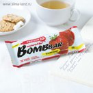 Протеиновый батончик BOMBBAR, клубника, 60 г