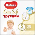 Подгузники-трусики Huggies Elite Soft 5 12-17кг 38шт Артикул: 1657