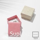 Коробочка подарочная под кольцо/серьги «Узор» цветочный, 5×5 (размер полезной части 4,4×4,4 см), цвет МИКС