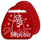 Sled-ice with print 52*54 cm red Article: МТ12417
