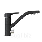 Смеситель для кухни 40к MIXLINE ML-GS05 (343) антрацит с вых. для питьевого фильтра