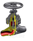 Drill valve (valve) with a flywheel T-107B