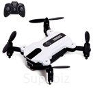 Квадрокоптер FLASH DRONE, камера 480P, Wi-Fi, с сумкой, цвет белый