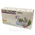 Перчатки Deltagrip Vinyl Clear