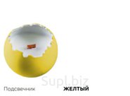 Подсвечник ЖЕЛТЫЙ