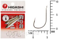 Крючок HIGASHI Umitanago ringed #1 Red