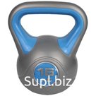 Гиря пластиковая 16кг, зеленый ZS-16