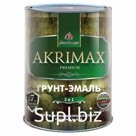 Грунт-эмаль 3в1 глянцевая Akrimax-Рremium черная 0,8 кг