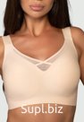 Лиф бесшовный большой размер Модель 4 Бежевый