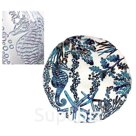 Salad bowl. "Multi-Ocean" collection. Handmade.