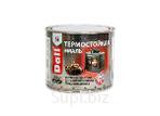 Эмаль термостойкая +600 +700 ºС (кремнийорганическая) "Dali" 0,4 л Черная (80206) (6шт)