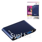 Внешний жесткий диск SILICON POWER Armor А80 500 GB, 2.5", USB 3.1, синий, SP500GBPHDA80S3B