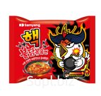 лап."Hot Chicken Flavor Ramen 2x SPICY" со вкусом ОЧЕНЬ острой курицы