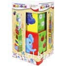 Кубики-пирамидка «Жирафик»