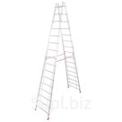 Стремянка алюминиевая двухсторонняя Krause Stabilo 2х16 ступеней (арт. 801746)