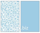 Set of 2 Geometry table napkins, 38x63cm
