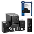 Колонки SVEN MS-305, 2.1, 40 Вт, Bluetooth, дерево, черные, SV-013615