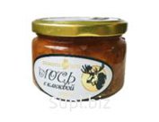 Мясо лося томленое с клюквой, 220г, стекло, 18 шт./кор.
