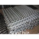 Сетка плетеная оцинкованная рабица 35х35 1.6 мм рулон 1.5х10 м