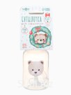 Новогодняя бутылочка для кормления «Bear» 150 мл, цилиндр, бежевый Mum&amp;Baby