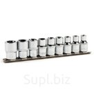 Набор головок (E-type) 1/2" 9 предметов KINGQUEEN WIB-7