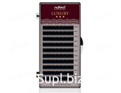RuNail, Ресницы для наращивания Luxury, Ø 0,15 мм, №10, изгиб D, 12 линий