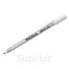 Ручка гелевая Sakura "Gelly Roll" белая, 0,8мм