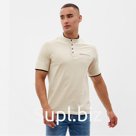 Футболка поло мужская MINAKU REGULAR FIT: бежевая, р-р 42