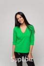 035GRN Блуза трикотажная (42)