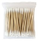 Ватные палочки Сибвуд (деревянная основа) 100 шт