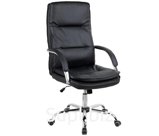 Офисное кресло Kingstyle SHL-10 Sway PU Chrome (черный) КОД ТОВАРА: KS-001032