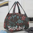 Сумка дорожная, отдел на молнии, крепление для чемодана, цвет серый